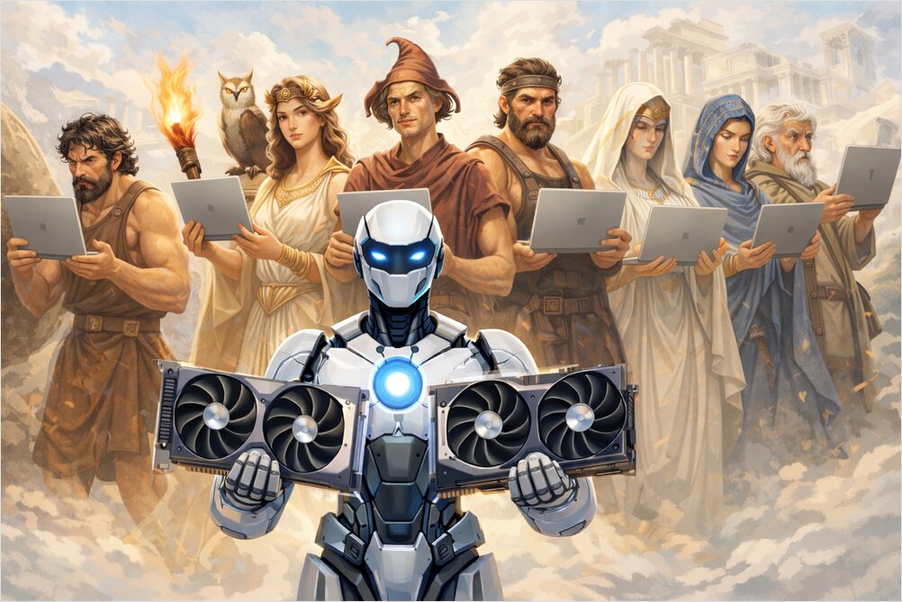 agentes de oh my opencode con portátiles y gpu