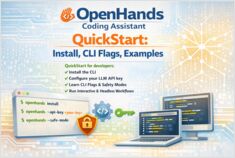 OpenHands コーディングアシスタントのクイックスタート：インストール、CLI フラグ、例