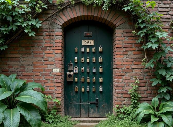 secured data door