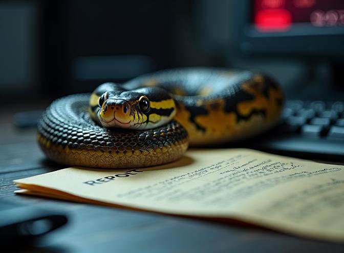 python on the report
