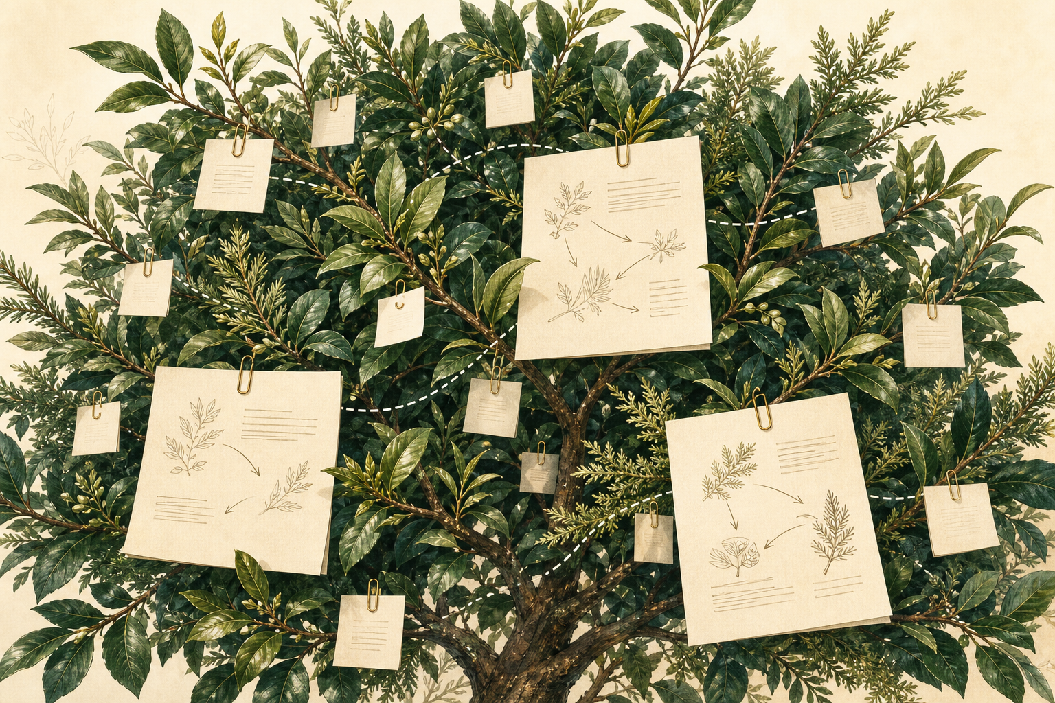 Evergreen notes — knowledge that compounds rather than decays Evergreen notes grow and connect over time