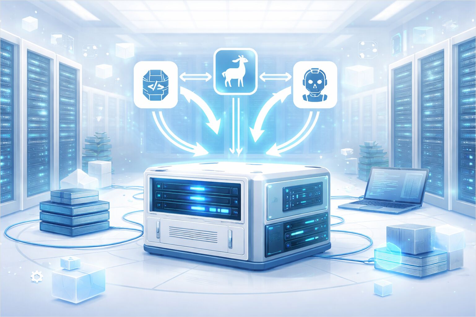 llama swap llm infographic
