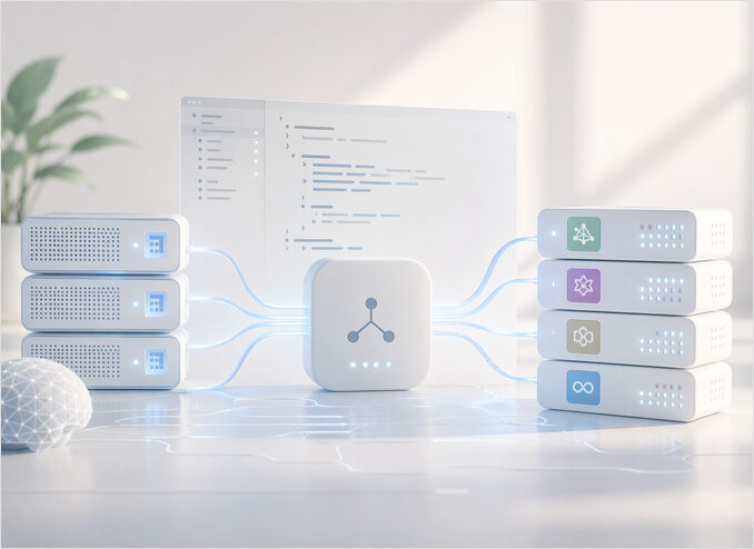 llm router on the table