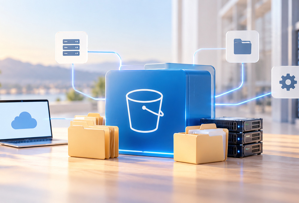 Self-hosted S3 storage: object stores and filesystem gateways behind one API Self-hosted S3 storage: object stores and filesystem gateways behind one API