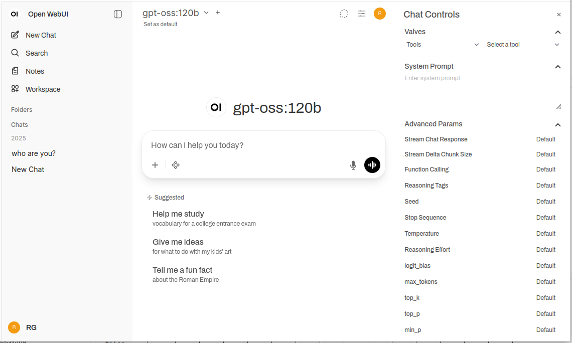 open webui llm parameters open webui llm parameters