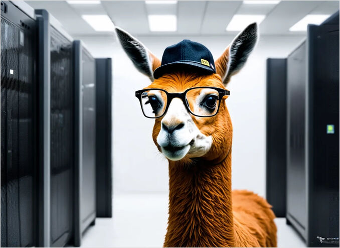 Ollama hosting for LLMs - logo