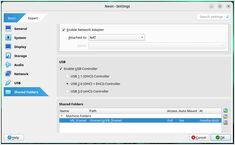 LinuxゲストOS用のVirtualBox共有フォルダの構成