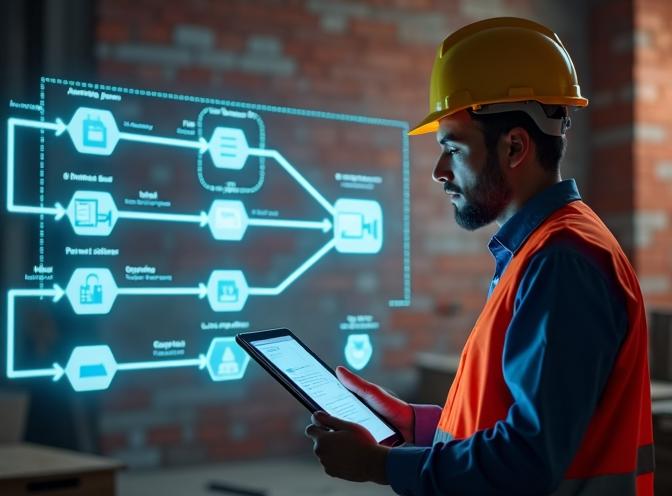 进行分布式事务的建筑工人