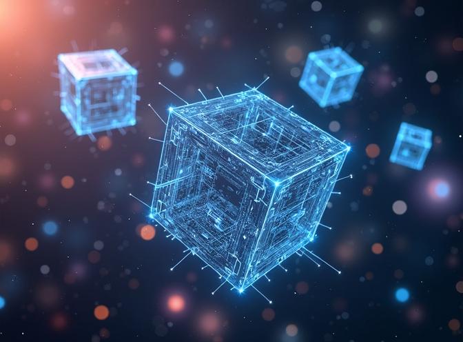 디지털 공간의 전기 큐브